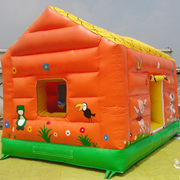 inflatable bouncer house disco dome